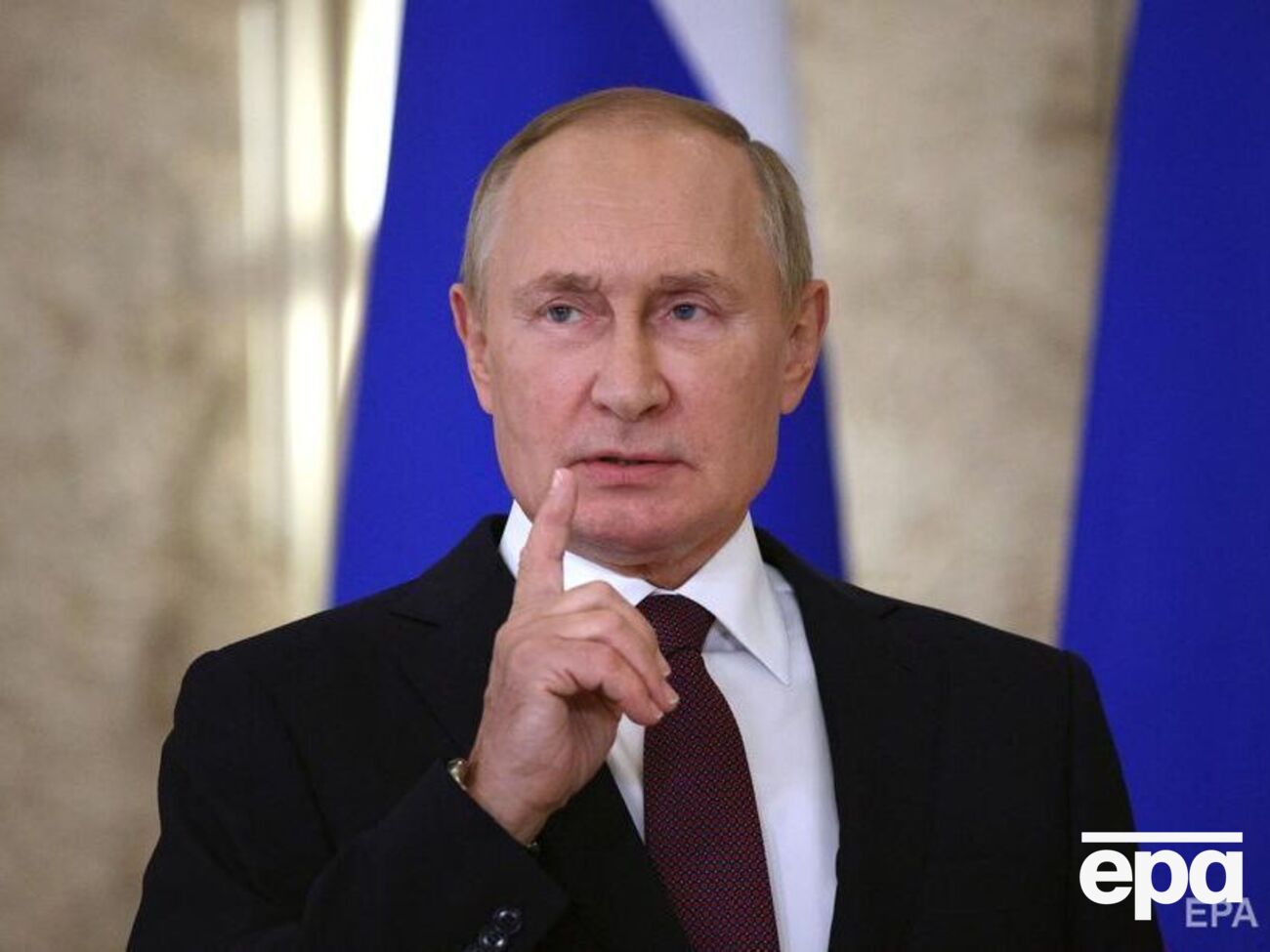 Зеленский сказал, что он не готов и не хочет разговаривать с Россией, отметил Путин (на фото)