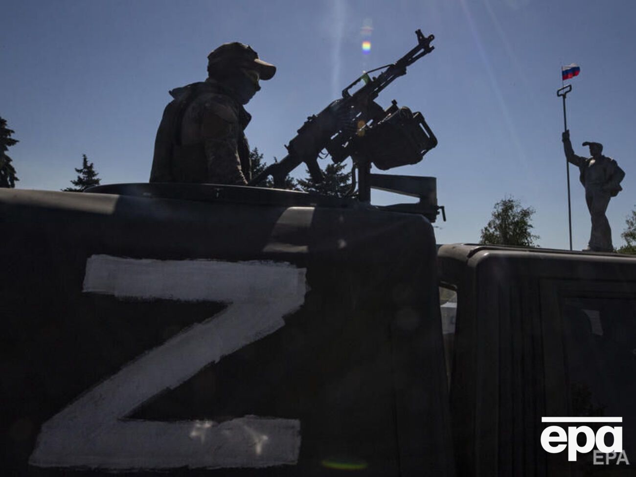 Российские войска используют букву Z в ходе войны против Украины