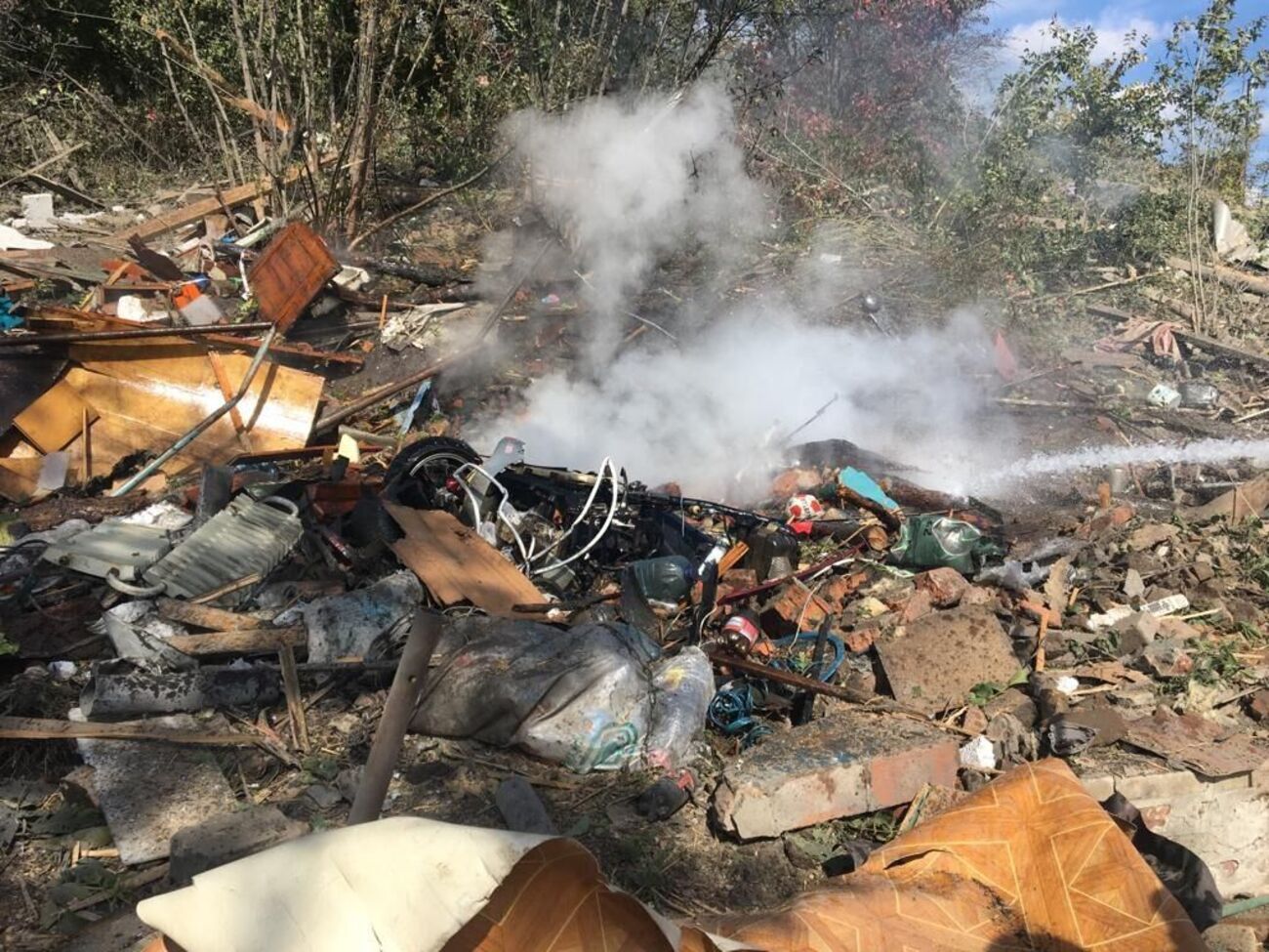 Оккупанты ударили ракетами по Чугуеву около 12.30 17 сентября, отметили в ГСЧС