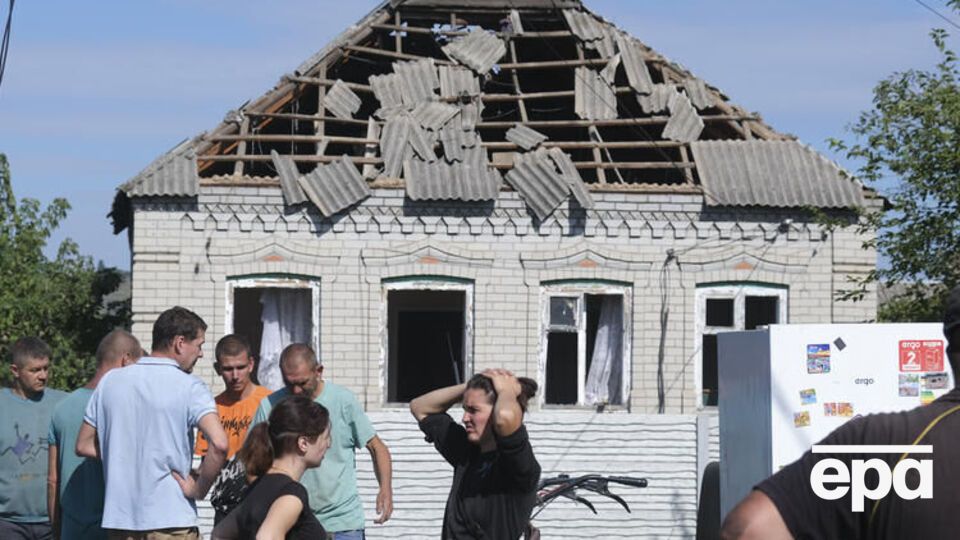 Оккупанты продолжают разрушать жилые дома и гражданскую инфраструктуру в Украине