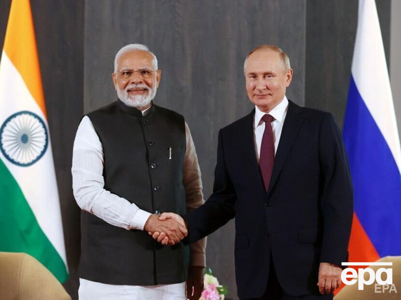 Моді та Путін провели двосторонню зустріч у межах саміту ШОС