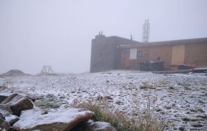 18 сентября в Украине выпал первый снег