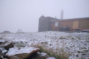 18 сентября в Украине выпал первый снег