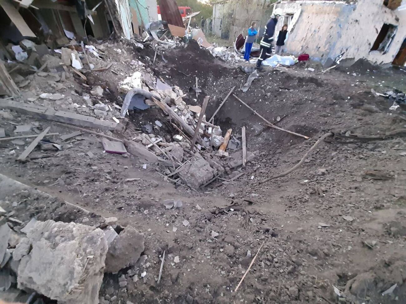 В селе под Запорожьем один раненый после российской атаки