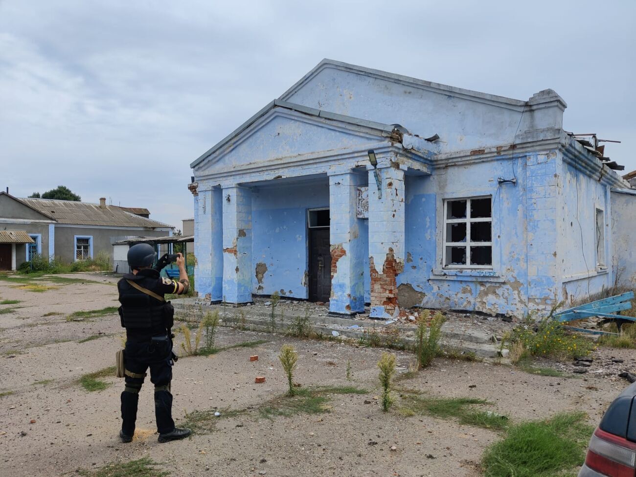 На деоккупированных территориях правоохранители документируют последствия вражеских обстрелов