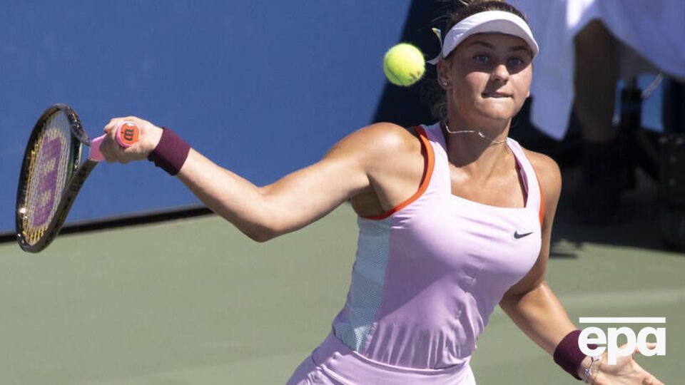 Пара з Костюк (на фото) виявилася сильнішою за пару з Надією Кіченок