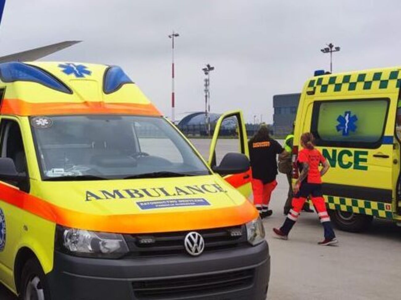 Одного пострадавшего отвезли в больницу