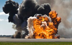 На территории Украины выгорело около гектара леса и поля, отметил глава Сумской ОВА