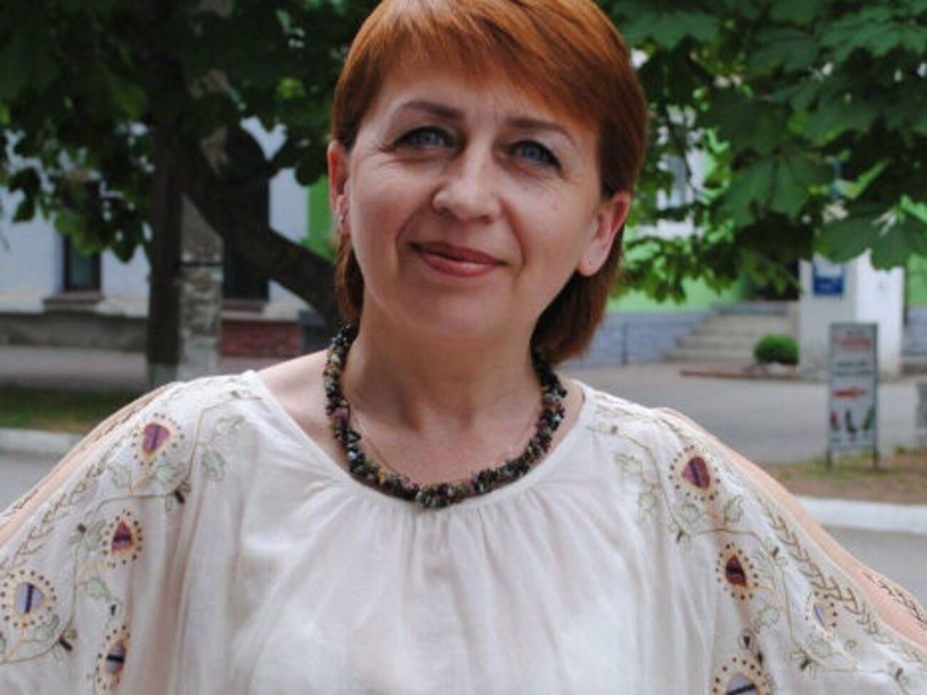Киселева много лет возглавляла районную газету "Каховская заря"