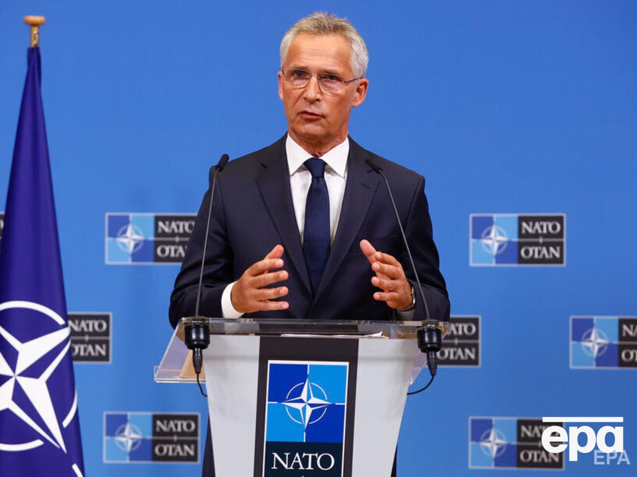 Столтенберг: Міжнародна спільнота має засудити обурливе порушення міжнародного права й посилити підтримку України