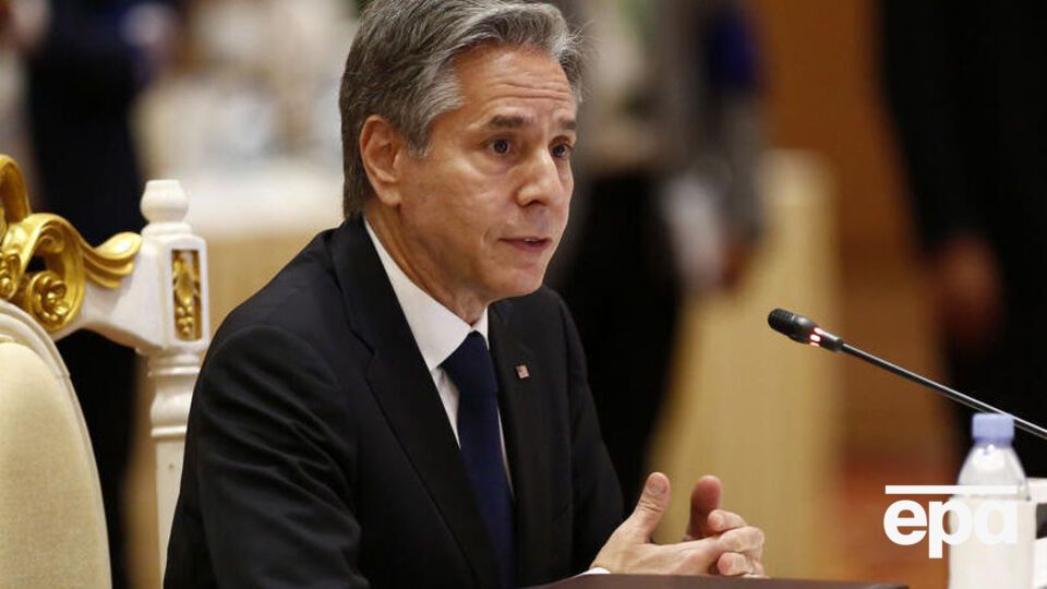 Блінкен: Незважаючи на деяку дезінформацію, яка надходить із Москви, зерно та інші харчові продукти потрапляють туди, куди потрібно