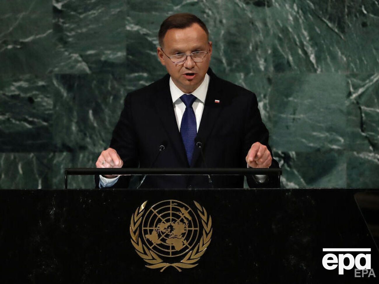 Дуда: Россия не ограничивается схваткой с украинской армией, которой она проигрывает
