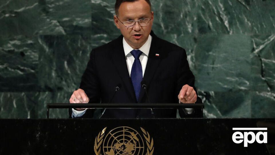 Дуда: Россия не ограничивается схваткой с украинской армией, которой она проигрывает