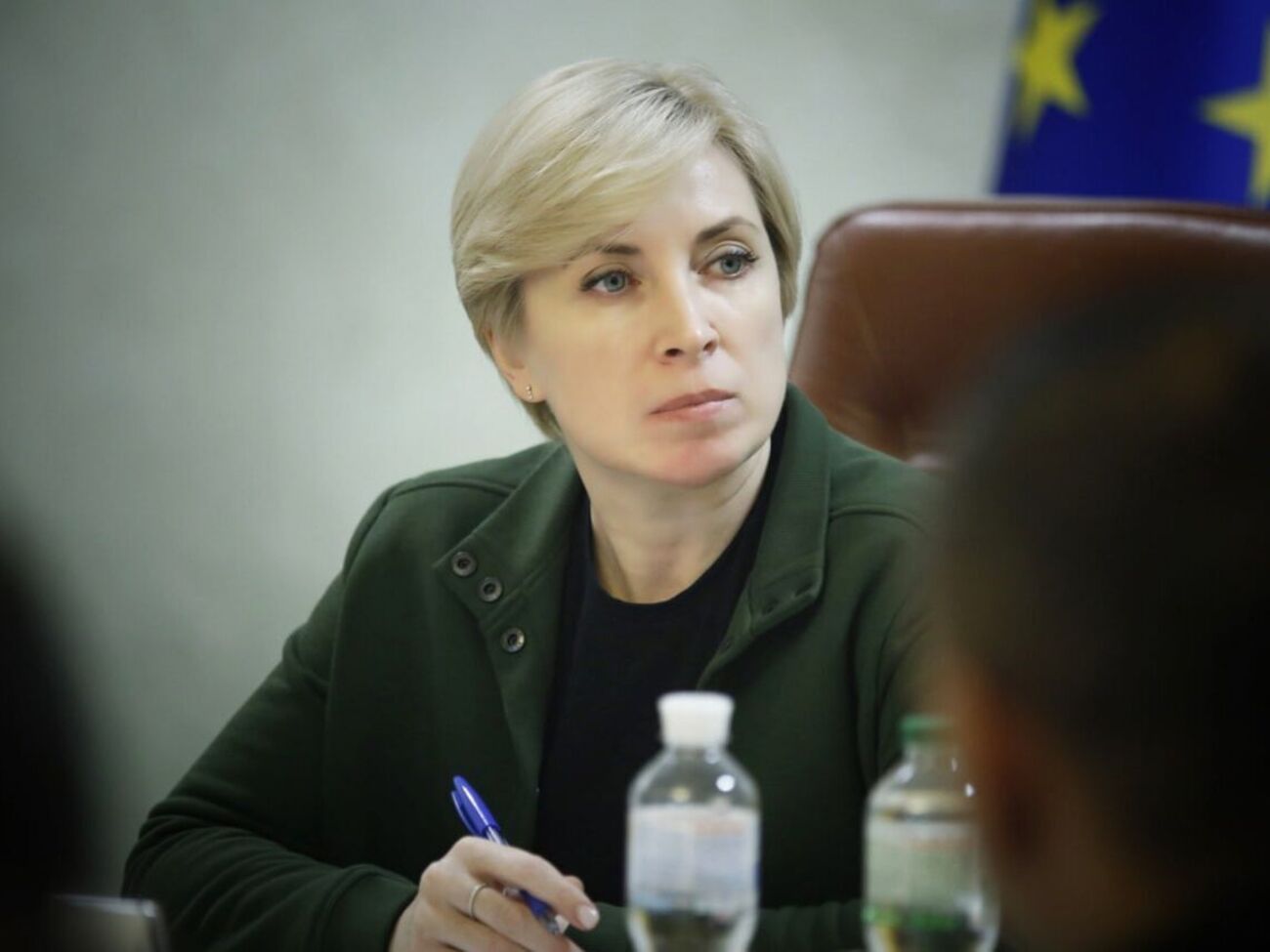 Кабмін готує законопроєкт щодо відповідальності за паспортизацію на окупованих територіях, заявила Верещук