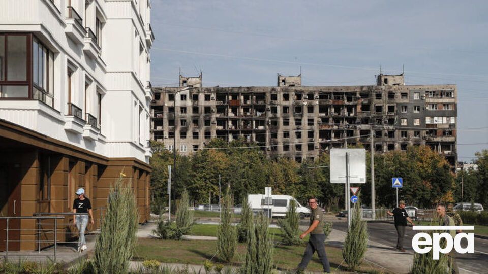 В Мариуполе на улицах проверяют мужчин