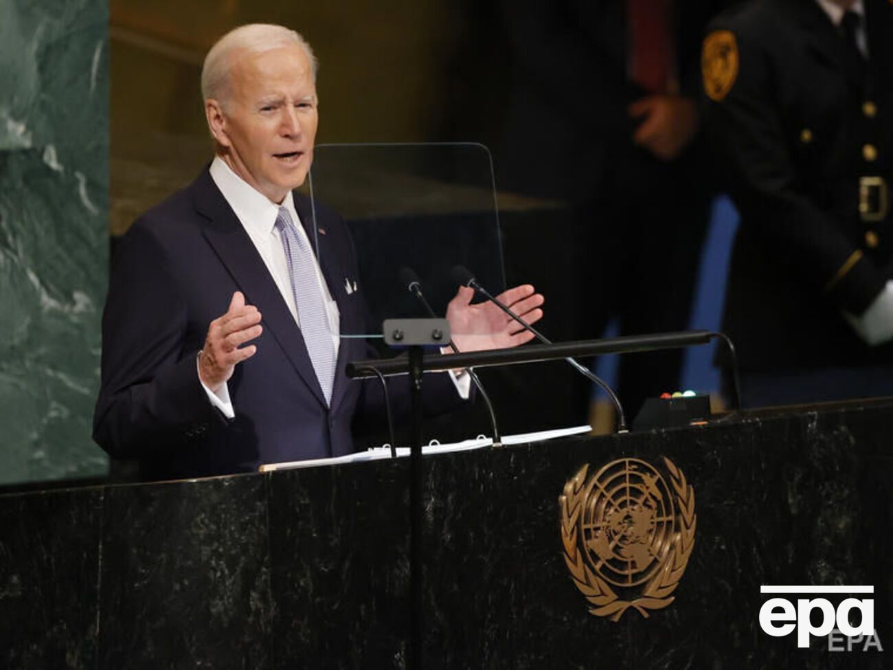 Байден: Уся ця війна спрямована на те, щоб позбавити Україну права на існування як держави, права існувати як народ