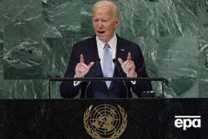 Байден зазначив, що США співпрацюють із союзниками та партнерами, щоб змусити Росію платити за напад на Україну