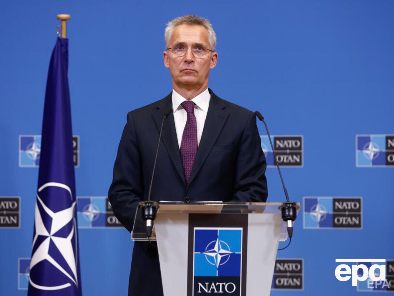 Столтенберг заявил, что НАТО "не будет заниматься такой же безрассудной и опасной ядерной риторикой, как Путин"