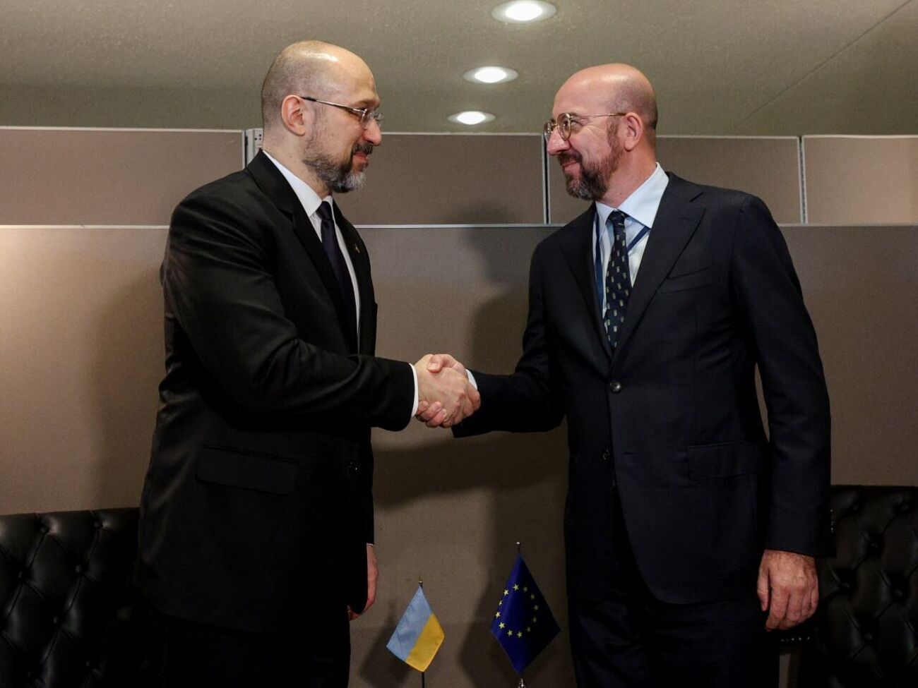 Шмыгаль поблагодарил главу Европейского совета за помощь Украине