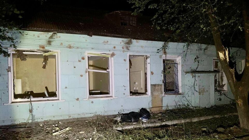 Наслідки нічного обстрілу Нікополя