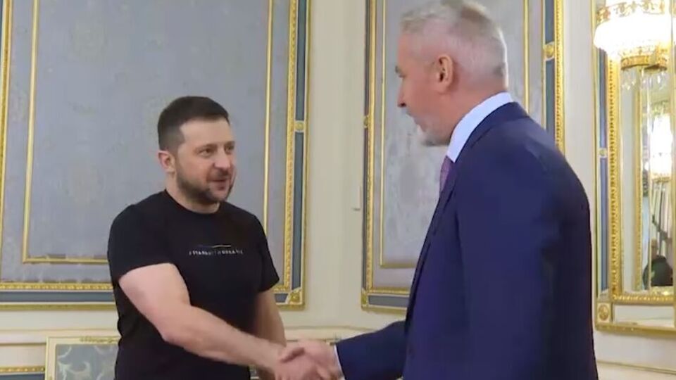Зеленский встретился с главой оборонного ведомства Италии в Киеве