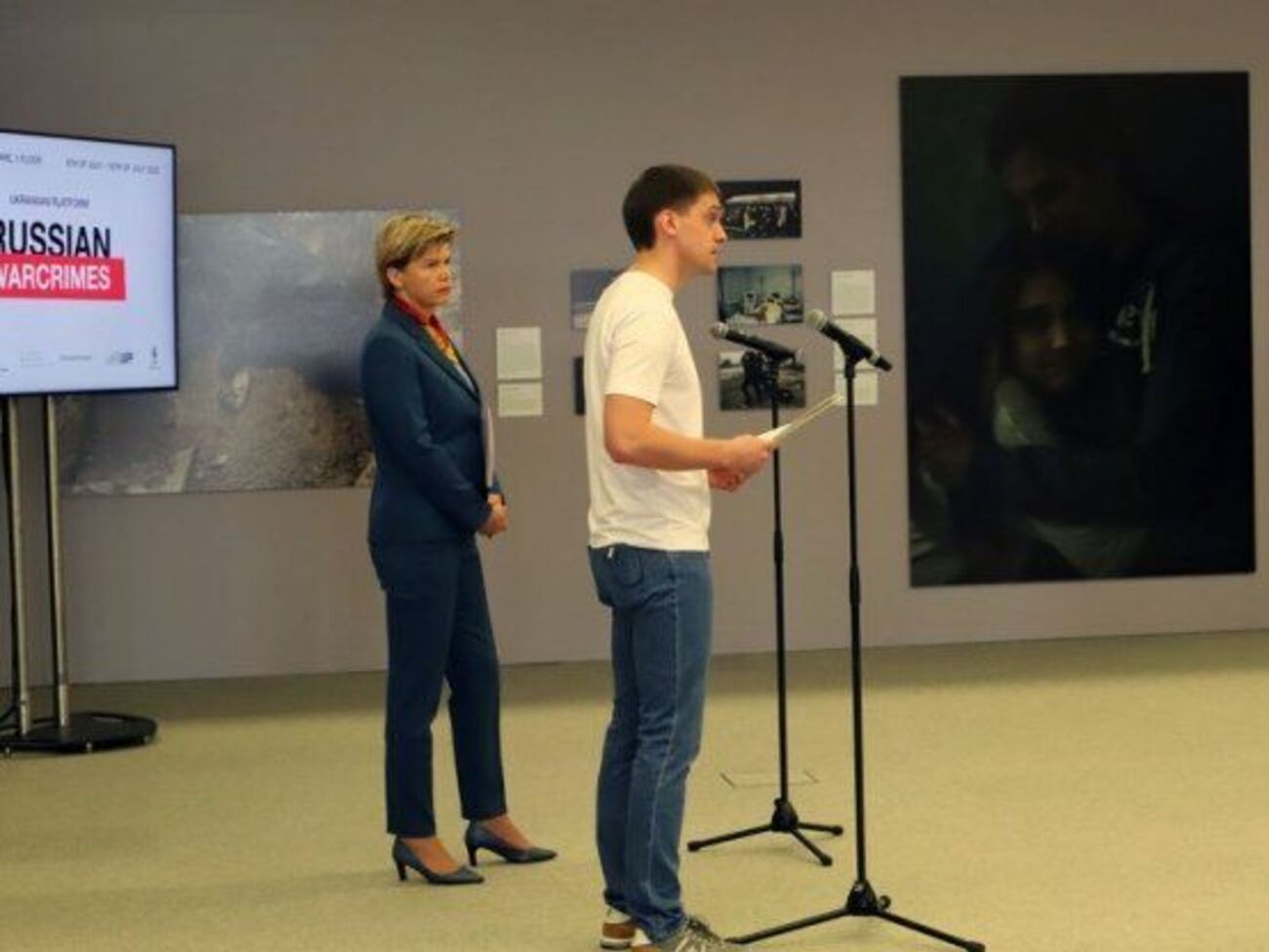 Выставка&nbsp;"Российские военные преступления" в Нью-Йорке продлится до 2 октября