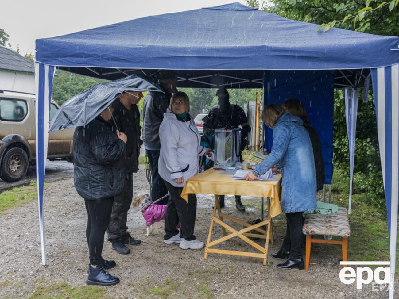 "Голосование" проходит в том числе во дворах