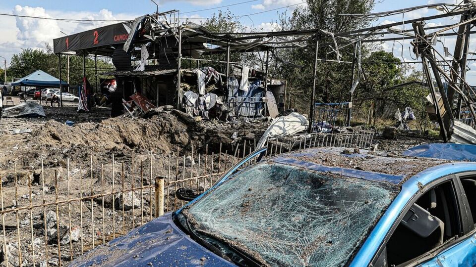 Пошкоджено приблизно 70 машин, пишуть запорізькі ЗМІ
