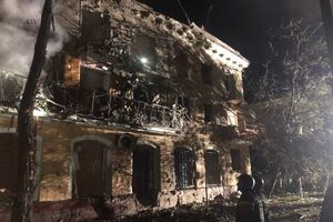 Одна из российских ракет попала в жилой сектор