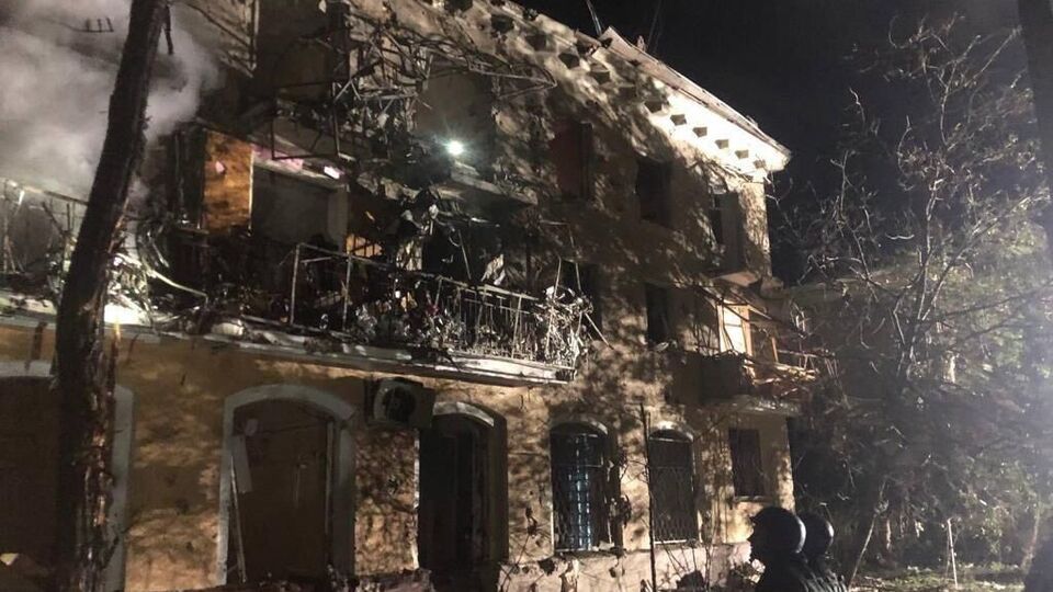 Одна из российских ракет попала в жилой сектор