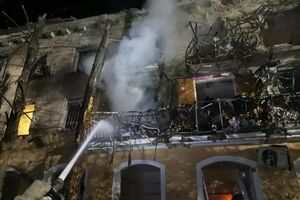 Через ракетний удар РФ по Запоріжжю люди залишилися без житла