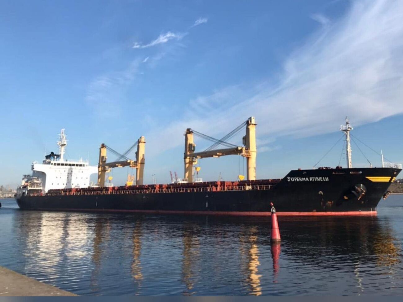 С начала августа из Украины по морю экспортировали 4,85 млн тонн агропродукции