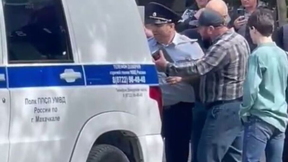 В городе проходят задержания