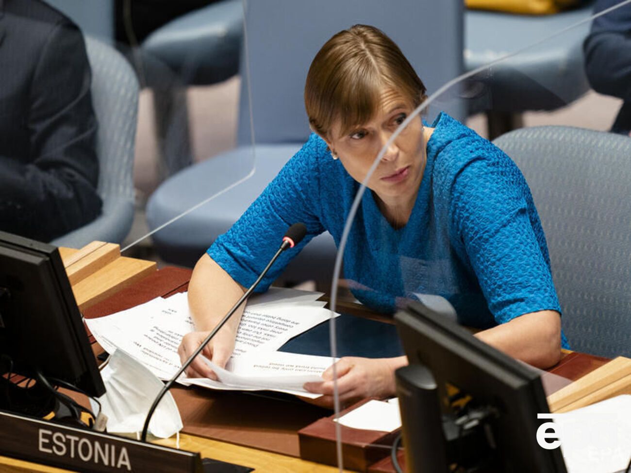 Реакция на действия России была слаба, считает Кальюлайд