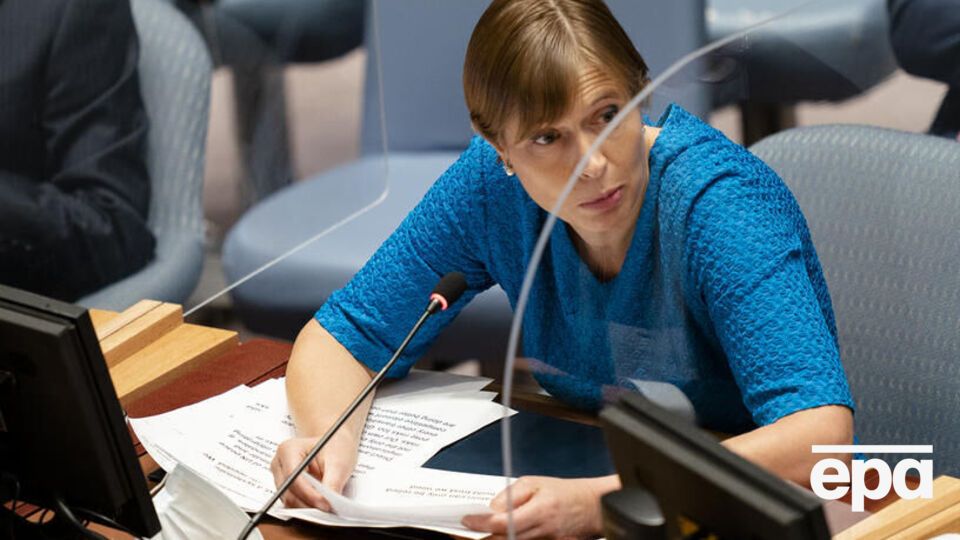 Реакция на действия России была слаба, считает Кальюлайд