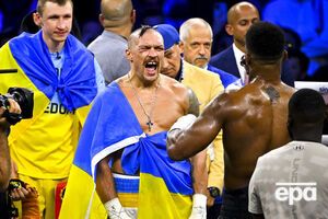 Усик 21 августа защитил чемпионские пояса IBF, WBA, WBO и IBO в поединке против Джошуа