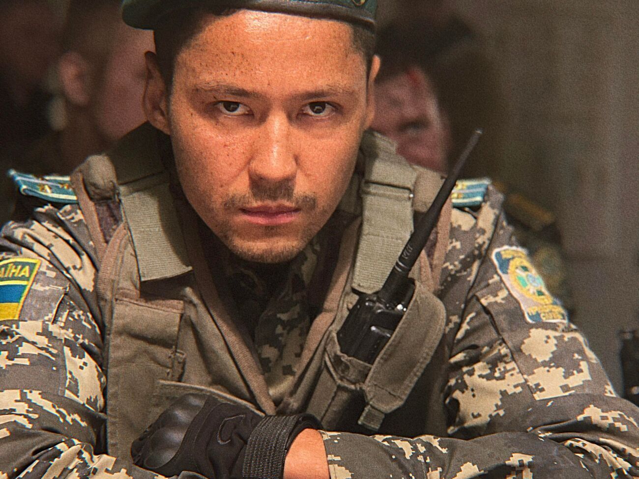 Комментируя фото сына в военной форме, Мария Ли отметила, что снимок был сделан на съемочной площадке в 2014 году