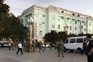 У Махачкалі сьогодні на акції проти мобілізації затримали приблизно 70 людей