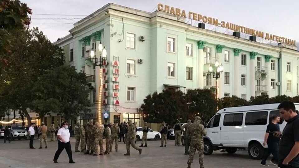 В Махачкале сегодня на акции против мобилизации задержали около 70 человек