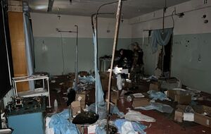 Обнаруженный "госпиталь" во время оккупации Изюма был закрытым объектом, отметили в Нацполиции