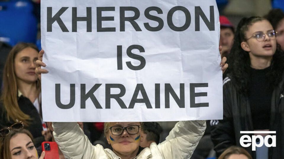 Часть Херсонской области находится под оккупацией РФ