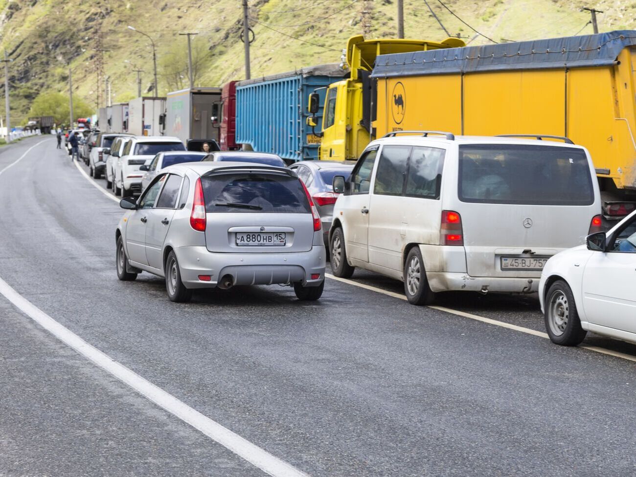 Точка мобилизации будет работать на контрольно-пропускном пункте "Верхний Ларс"