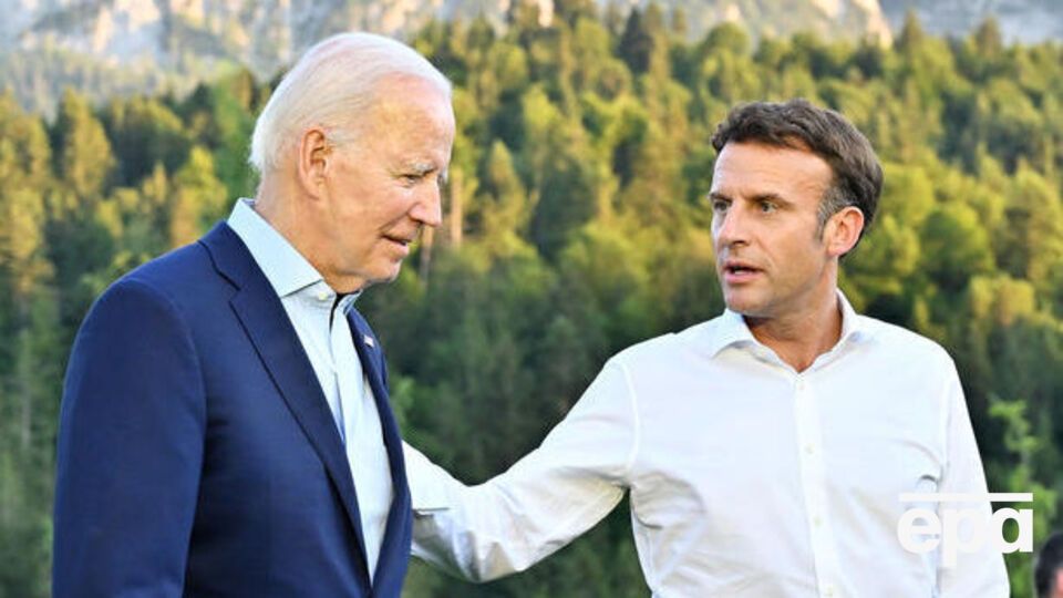 Байден примет Макрона в Белом доме