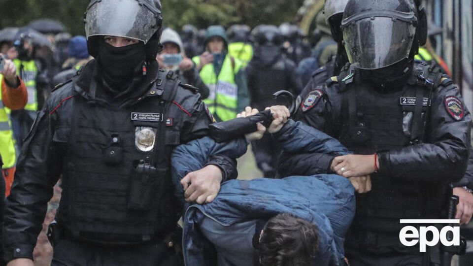 21 сентября в разных городах России начались протесты против мобилизации