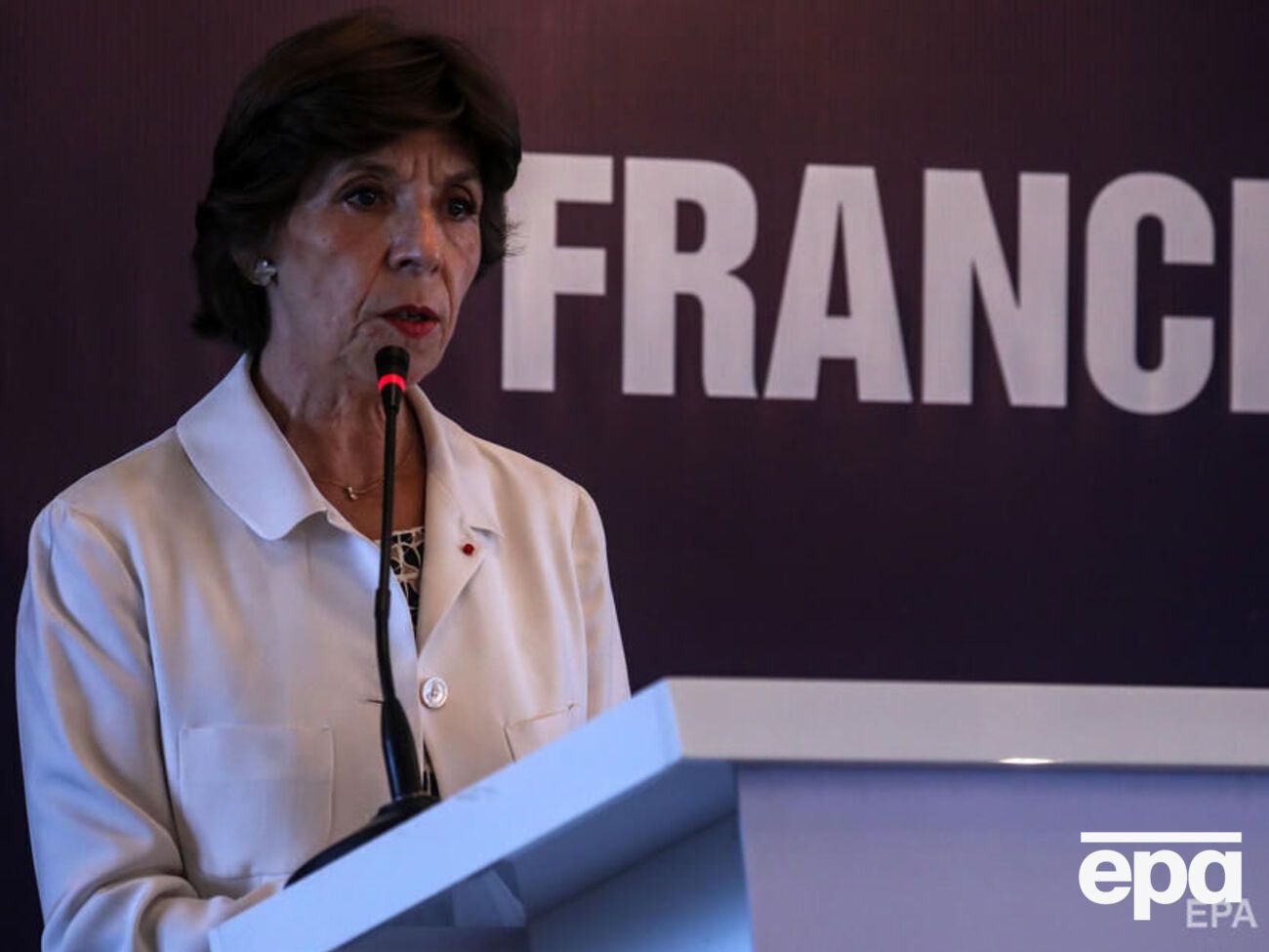 За словами Катрін Колонни, ідеться про наймасштабнішу гуманітарну операцію Франції