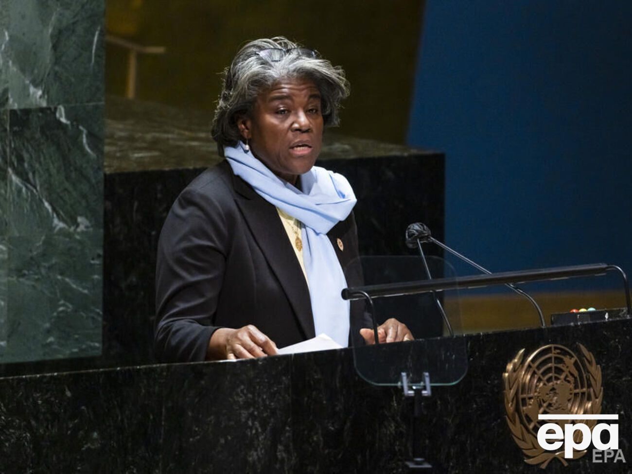 Томас-Гринфилд:&nbsp;Мы будем вносить резолюцию, осуждающую эти фиктивные референдумы