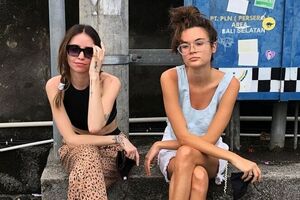 Кацурина (справа) и Дорофеева дружили семьями, вместе ездили в отпуск