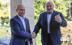 Путін, за даними Данілова, хоче, щоб Лукашенко підтримав військову агресію РФ проти України