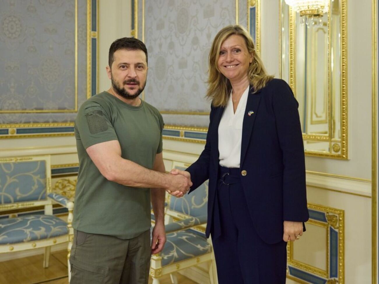Зеленський зустрівся з Брон-Піве у Києві