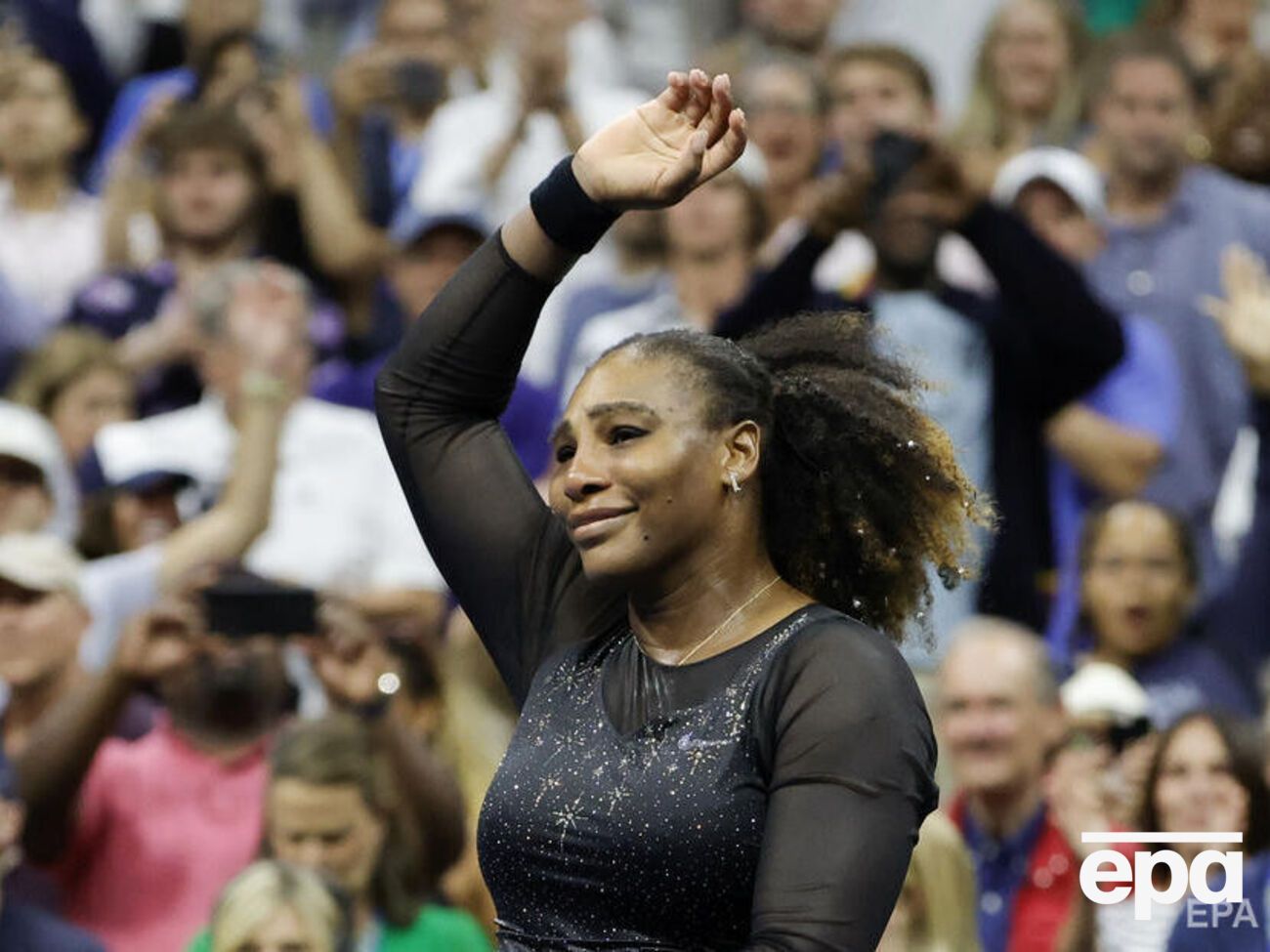 Серена Вільямс розплакалася, прощаючись із тенісом